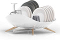 Premium Self-Draining Dish Drainer | Minimalist Anti-Rust Rack 🍽️